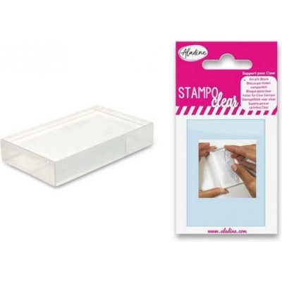 Aladine Blok na gelová razítka Stampo Clear – Zboží Dáma