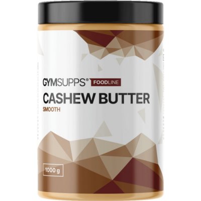 GymSupps Cashew Butter jemný 1 kg