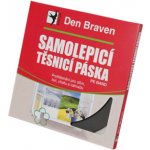 Den Braven Samolepicí těsnicí páska do oken a dveří 9 mm x 3 mm , – HobbyKompas.cz