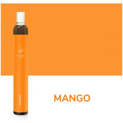 Elf Bar T600 Mango 20 mg 600 potáhnutí – Zboží Dáma