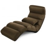 Costway HW53981 5násobně nastavitelné hnědé – Hledejceny.cz