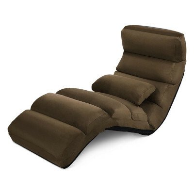 Costway HW53981 5násobně nastavitelné hnědé – Hledejceny.cz