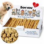 Mira Mar Bow Wow! Naturální Tyč s plícemi 22 cm 50 ks/box – Zboží Mobilmania