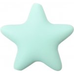 Natana velké silikonové korálky hvězda mátové 47 mm 1 ks – Sleviste.cz
