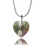 Swarovski Elements Stříbrný náhrdelník srdce 39003.4 – Sleviste.cz