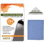 Fólie ALIGATOR APPLE iPhone 4/4S, 2ks + aplikátor – Hledejceny.cz