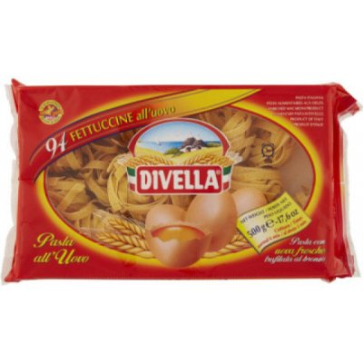 Divella Fettuccine vaječné italské těstoviny 0,5 kg – Zbozi.Blesk.cz