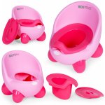 Ecotoys nočník s odnímateľnou vložkou protišmykové nožičky ružové – Zboží Dáma