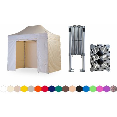 TENTino BIG HEXAGON 2x3 m 2A KRÉMOVÁ – Hledejceny.cz