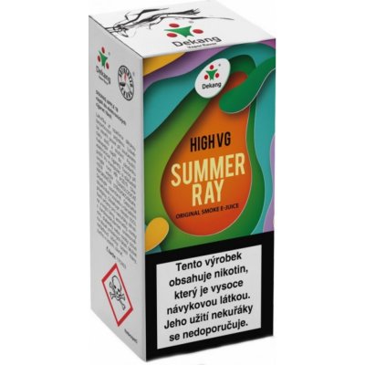 Dekang High VG Summer Ray 10 ml 1,5 mg