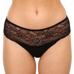 Gina Dámské francouzské kalhotky 14141P černá – Zboží Mobilmania