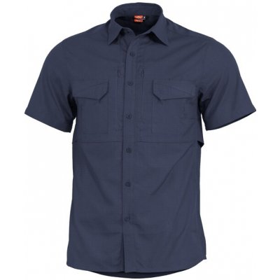 Košile Pentagon s krátkým rukávem Plato Midnight Blue – Hledejceny.cz