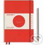 Leuchtturm1917 Tečkovaný zápisník Bauhaus Edition Medium A5 Red – Zboží Živě