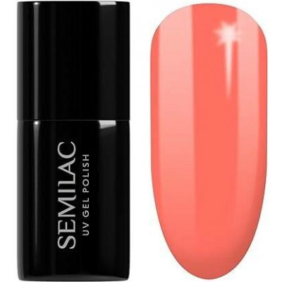 Semilac UV lak na nehty 518 Neonově oranžová 7ml – Hledejceny.cz