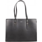 Flora & Co velká elegantní kabelka na rameno X8022 černá – Zboží Mobilmania