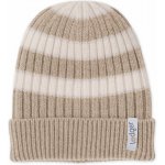 LODGER Čepice Stripe Merino Beige – Sleviste.cz