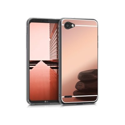 Pouzdro Kwmobile Zrcadlové LG Q6 růžové – Zboží Mobilmania