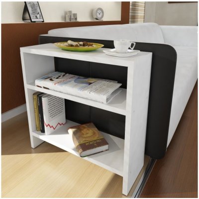 Asir Policový díl SILVANUS 49x59 cm bílá AS0972 – Zboží Dáma