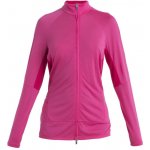 Icebreaker Wmns Merino Quantum Hybrid LS Zip Hoodie Electron Pink/Tempo – Zboží Mobilmania