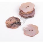 Knoflík Drops 602 Flower načervenalý – Zboží Dáma