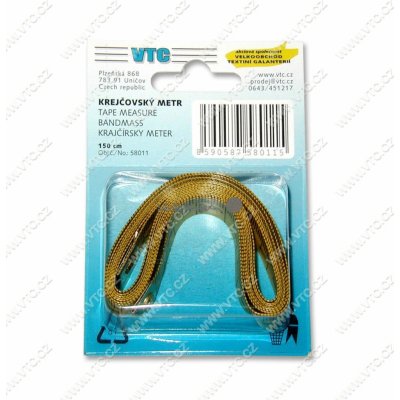Krejčovský metr VTC 1,5m – Zboží Dáma