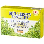 Dr. Müller Müllerovy pastilky s islandským lišejníkem a Vitamínem C 36 ks – Hledejceny.cz