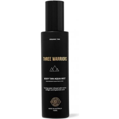 THREE WARRIORS Body Tan Water | Samoopalovací voda na tělo 150 ml – Zboží Dáma