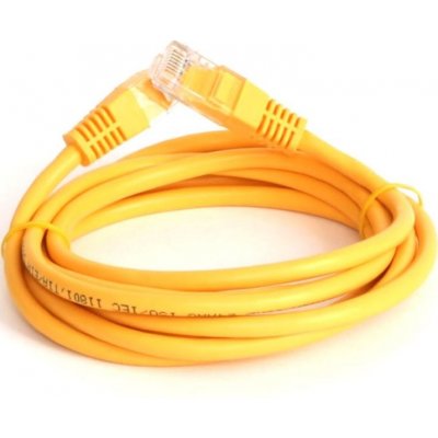 PremiumCord sputp050Y Patch UTP RJ45-RJ45 level 5e, 5m, žlutý – Zboží Živě