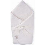 Maceshka zavinovačka ecru s páskem pompony – Zboží Mobilmania