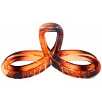 Větší skřipec na vlasy Barva: černá lesklá – Zboží Dáma