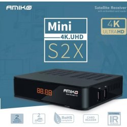 Satelitní přijímač Amiko MINI 4K.UHD S2X