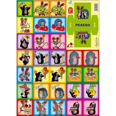 Pexeso Krtek na člunu – Zboží Mobilmania