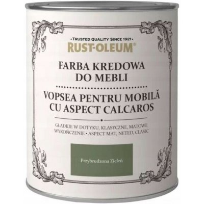 Rust-Oleum Barva na nábytek křídový mat 0,75 l špinavě zeleň – Zboží Mobilmania