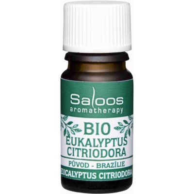 Saloos BIO Eukalyptus citrónový esenciální olej 5 ml – Zbozi.Blesk.cz