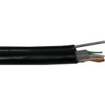 Planet KAB-FTP5E-D-PVCPEM-X FTP, drát, 4pár, Cat 5e, PE+PVC venkovní dvouplášť, ocelové nosné lanko, Fca, 305m – Zboží Živě