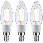 Paulmann Eco-Line Filament 230V LED svíčka E14 3x2,5W 3000K čirá – Hledejceny.cz