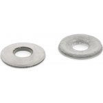 INOX ART. 9055 podložka a těsnicí šedou gumou EPDM, nerez A4 Varianta: Podložky těsnicí s šedou gumou EPDM, nerez A4 5,3X16 – Zboží Mobilmania