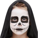 Smiffys Halloween Make-up set Kostlivec modro-zelený s glitry – Zboží Dáma