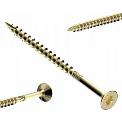 Tvrzené vruty Stalco 6x120 mm, 100 kusů – Hledejceny.cz