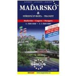 Maďarsko mapa tranzit GC – Hledejceny.cz