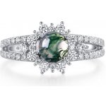 Olivie Stříbrný prsten MECHOVÝ ACHÁT 9534 – Hledejceny.cz