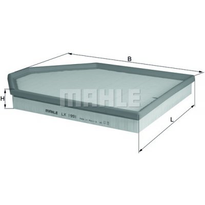 MAHLE ORIGINAL Vzduchový filtr LX1991 – Hledejceny.cz