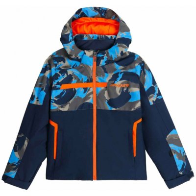 Spyder Challenger Jacket Camouflage Blue – Zboží Mobilmania