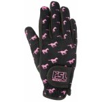 RSL USG Rukavice Norway dětské zimní black/ růžové – Zboží Mobilmania