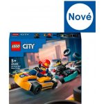 LEGO® City 60400 Motokáry s řidiči – Zboží Živě
