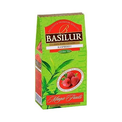 Basilur Magic Green Raspberry MALINA balení čajů sypaný papír 100 g – Zbozi.Blesk.cz
