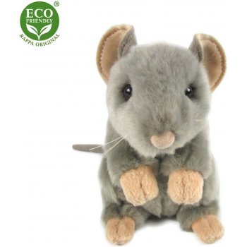 Eco-Friendly myš sedící 16 cm