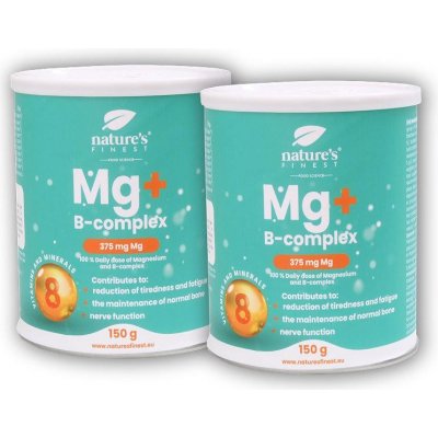 Nature´s Finest 2x Magnesium + B-Complex 150 g – Hledejceny.cz