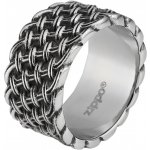 Zippo 45216 Prsten Steel Braided Ring – Zboží Dáma