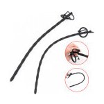 Bdsm-Bondage-Shop Černý tvarovaný katetr z lékařského silikonu 6901 Průměr 6 mm – Zboží Dáma